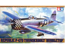 Maquette d'avion militaire : Republic P-47D Thunderbolt Bubbletop - 1:48 - Tamiya 61090F