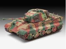 Maquette char d'assaut : Tiger II Ausf.B (Henschel Turret) - 1/35 - Revell 03249