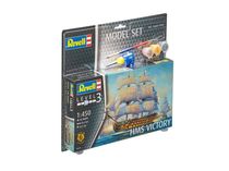 Maquette de voilier : Model Set HMS Victory - 1:450 - Revell 65819