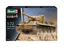 Maquette char d'assaut : PzKpfw VI Ausf. H TIGER - 1/72 - Revell 03262
