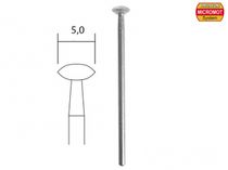 Outil modélisme - Embout de meulage diamanté - oval pointu ø 5,0 mm -PROXXON 28250