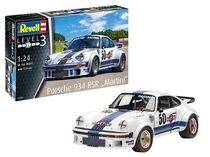 Maquette voiture de collection : Porsche 934 Rsr "Martini" - 1/24 - Revell 7685 07685