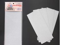 Accessoire de modélisme : Papier abrasif moyen – Tamiya 87009