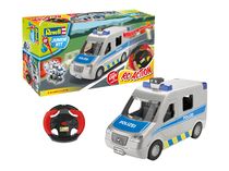 Maquette débutant : Junior Kit Rc Police Van 1:20 - Revell 972 00972