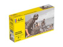 Figurines militaires : Deutsche Infanterie - 1/72 - Heller 49605 - france-maquette.fr