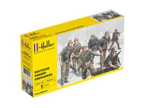 Figurines militaires : Panzergrenadiers Allemands - 1/72 - Heller 49606 - france-maquette.fr