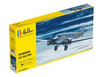 Maquette avion : Ju-52/3m - 1:72 - Heller 80380 - france-maquette.fr