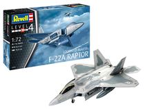 Maquette avion : Lockheed Martin F-22A Raptor - 1:72 - Revell 03858, 3858