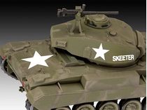 Maquette militaire : M24 Chaffee - 1:76 - Revell 03323, 3323