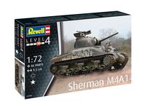 Maquette militaire - Sherman M4A1 - 1:72 - Revell 03290, 3290
