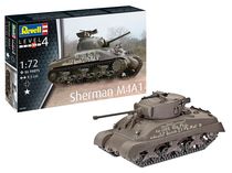 Maquette militaire - Sherman M4A1 - 1:72 - Revell 03290, 3290