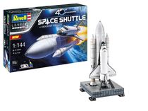 Maquettes : Coffret cadeau navette spatiale & booster rockets 40e anniversaire - 1:144 - Revell 05674 5674