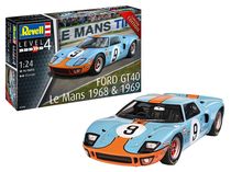 Maquette voiture : Ford Gt 40 Le Mans 1968 - 1:24 - Revell 07696, 7696