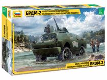 Maquette militaire : BRDM-2 - 1:35 - Zvezda 3638 03638