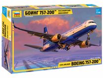 Maquette d'avion Boeing 757‐200 - 1/144 - Zvezda 7032 07032