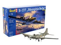 Maquette d'avion : Boeing B-17 Flying Fortress "Memphis Belle"- 1:72 -Revell 04279