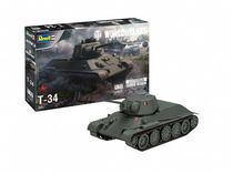 Maquette militaire : Easy-Click T-34 World Of Tanks 1:72 - Revell 03510, 3510