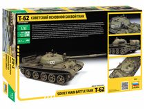Maquette militaire : Char Soviétique T‐62 - 1/35 - Zvezda 3622 03622