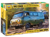 Maquette militaire : Van russe UAZ 3909 - 1/35 - Zvezda 3644 03644