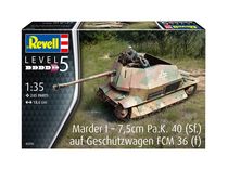 Maquette char : Marder I on FCM 36 base 1/35 - Revell 03292, 3292