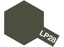 Tamiya LP-28 Olive Drab Mat - Tamiya 82128, Peinture laquée