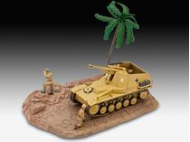 Maquette militaire : 1er Set Diorama - Sd.Kfz. 124 Wespe 1/76 - Revell 03334
