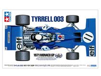 Maquette voiture de course : Tyrrell 003 1971 GP Monaco 1/12 - Tamiya 12054