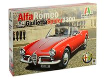 Maquette Alfa Roméo Giulietta Spider 1300 - 1:24 - Italeri 3653