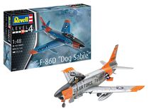 Maquette avion : Model set F-86D "Dog Sabre" 1/48 - Revell 63832