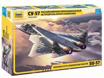 Maquette d'avion militaire : Sukhoï Su-57 - 1/72 - Zvezda 7319 07319