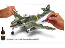 Peintures pour maquettes : Model Color - Aviation allemande WWII - Revell 36200