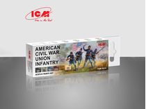 Peinture acrylique pour Guerre Civile Américaine 6 x 12 ml - ICM 3013 - ICM 3013