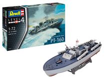 Maquette vaisseau americain : Model set Patrol Torpedo Boat PT-559 / PT-160 1/72 - Revell 65175