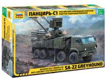 Maquette camion militaire : SA‐22 Pantsir S1 1/72 - Zvezda 5069