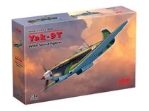 Maquette avion militaire : Yak-9T WWII Soviet fighter 1/32 - ICM 32090