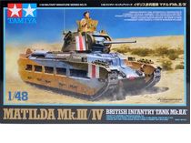 Tamiya 32572 1/48 Matilda Mk.III/IV British Infantry Tank Mk.IIA