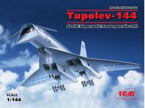 Maquette avion : Tupolev-144 1/144 - ICM 14401