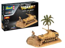 Maquette militaire : 1er Set Diorama - Sd.Kfz. 124 Wespe 1/76 - Revell 03334