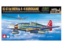 Maquette d'avion : Kawasaki Ki‐61‐Id Hien (Tony) & Kurogane 1/48 - Tamiya 25203
