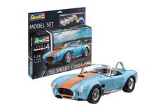 Maquette voiture : Model set 65 Shelby Cobra 427 1/24 - Revell 67708