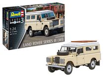 Maquette de voiture : Model set Land Rover Series III LWB (commercial) 1/24 - Revell 67056