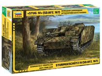 Maquette militaire blindé WWII : Char StuG IV 1/35 - Zvezda 3661