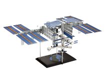 Coffret cadeau maquette spatiale : 25e Anniversaire Station ISS 1/144 - Revell 05651