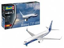 Maquette avion civil : Boeing 737-800 1/288 - Revell 03809 3809