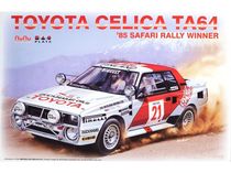 Maquette voiture : Toyota Celica TA64 1985 Safari Rally Winner 1/24 - Nunu PN24038