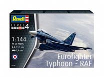 Maquette avion militaire : Eurofighter Typhoon - RAF 1/144 - Revell 03796
