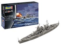 Maquette bateau militaire : Cuirassé Gneisenau 1/1200 - Revell 05181