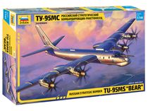 Maquette d'avion : Tupolev TU-95MS Bear 1/144 - Zvezda 7038