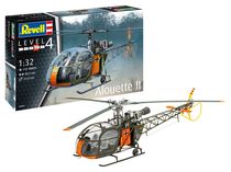 Set maquette et peintures hélicoptère Alouette II 1/32 - Model set Revell 63804