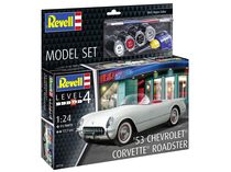 Maquette automobile de collection : Model set 1953 Corvette Roadster 1/24 - Revell 67718